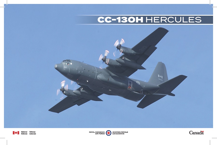 Un CC-130H Hercules en vol.